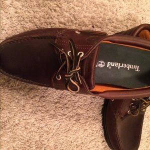 Timberland Mens Heritage Boat Shoes - Size 12W